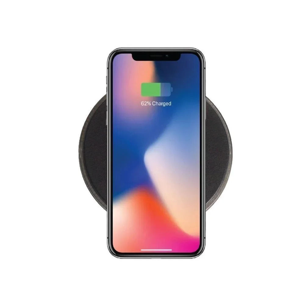 Gabba Goods Rapid Charge Wireless Pad For Charging Smartphones Rose Gold‎
